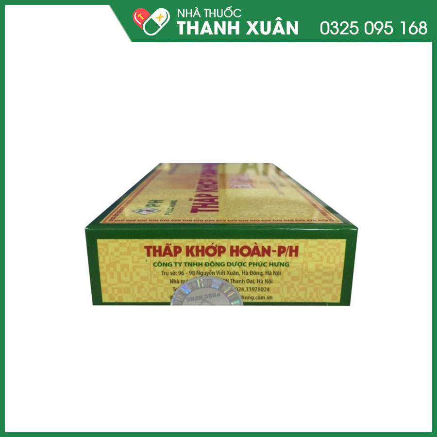 Thấp khớp hoàn P/H thuốc giảm đau cơ-xương khớp, thần kinh tọa